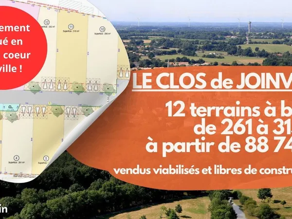 Terrain 261 m² Saint-Philbert-de-Grand-Lieu