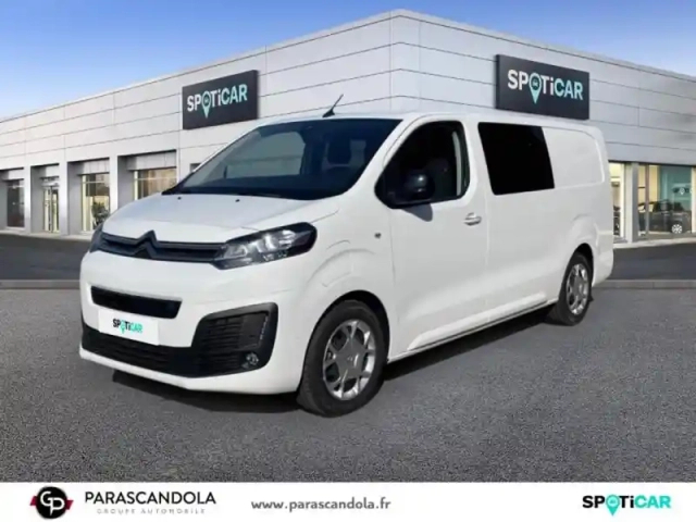 Citroën Jumpy fg xl 100 kw batterie 75 kwh cabine approfondie fixe 6 places