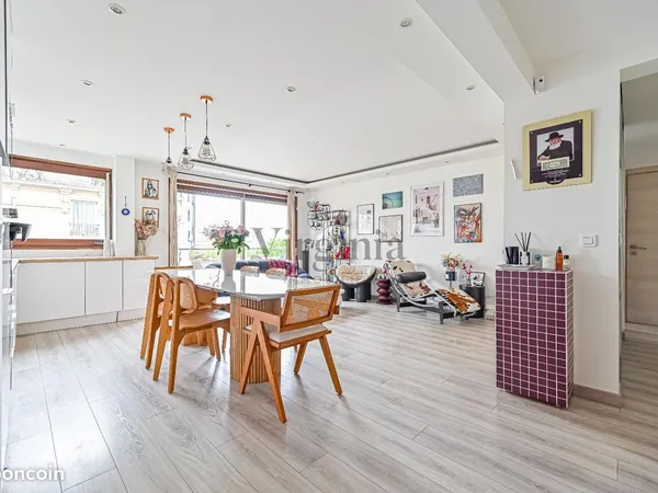 Saint-mandé - beau 4 pièces 83 m² - 3 chambres - balcon - ascenseur
