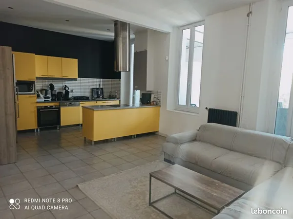 Maison T4/5 de 101 m², Traversant avec terrasse et jardin - Marseille 15e
