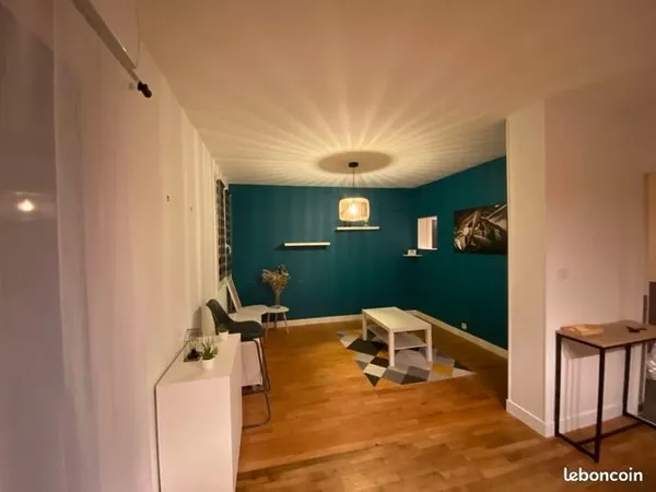 Appartement meublé T3 de 64m² avec Garage, Balcon & Cave - Brest Dourjacq