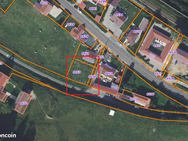 Terrain 500 m² Beaumerie-Saint-Martin