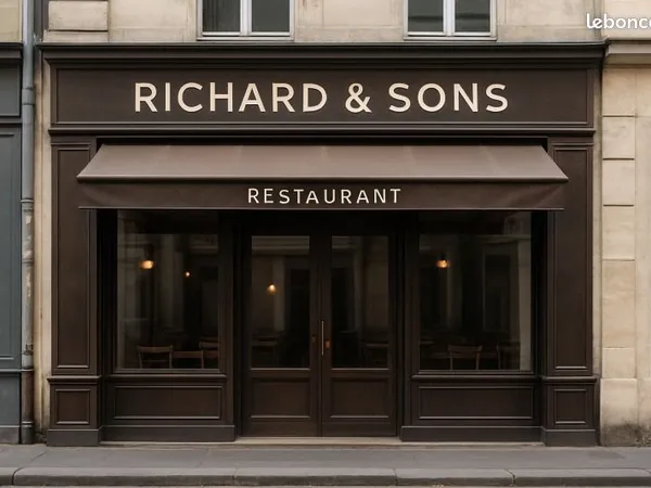 Fonds de commerce restaurant 36 m²