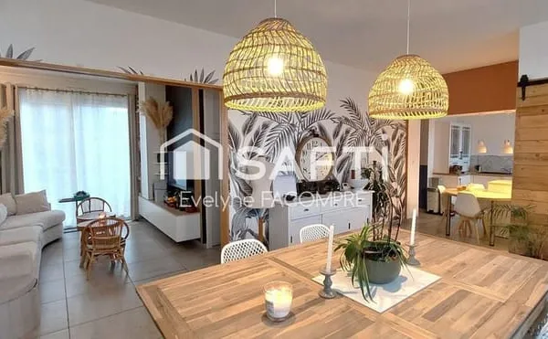 Maison semi plain-pied rénovée  5 chambres