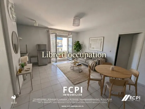 Appartement deux pièces - 41m2 - Toulouse