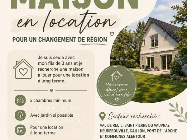 Maison en location