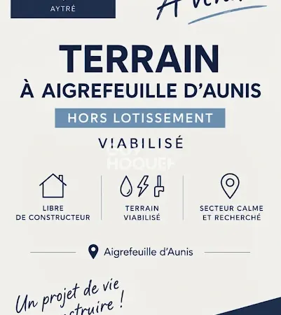 Terrain 290 m²