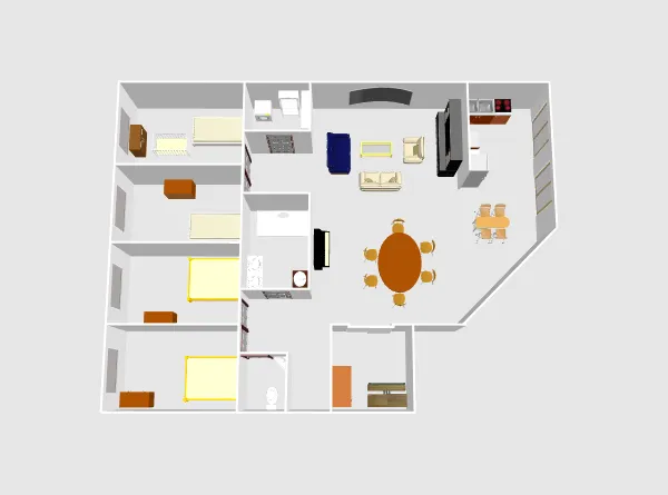 Appartement 5 pièces 116 m²
