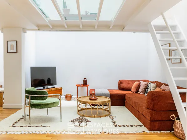 Loft contemporain baigné de lumière