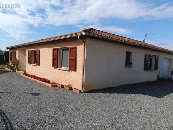 Maison 4 faces - plein pied