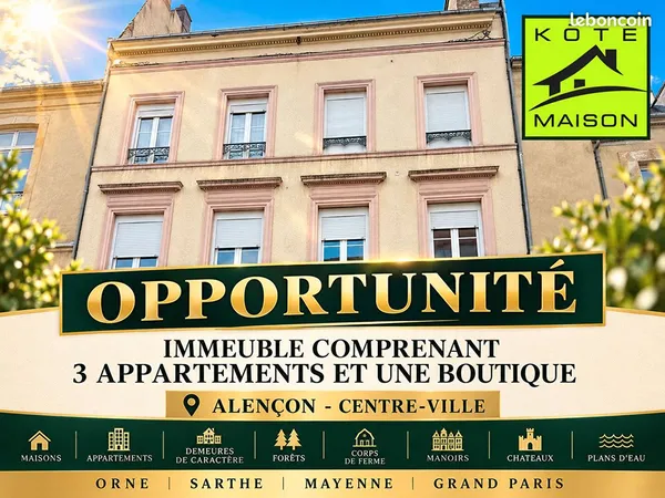 Immeuble de rapport 8 pièces 163 m²