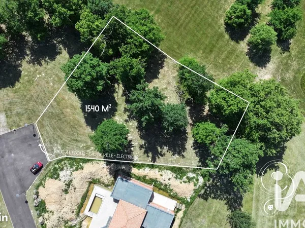 Terrain 1540 m² Montauban