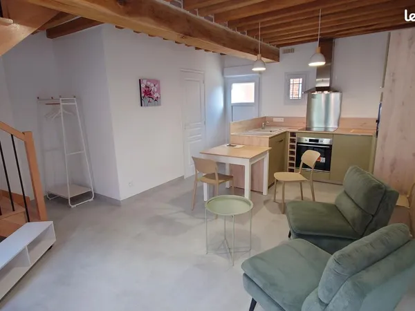Appartement duplex meublé