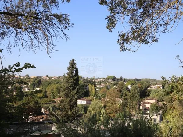 St Paul de Vence - TERRAIN CONSTRUCTIBLE 2800m2 - Viabilisé