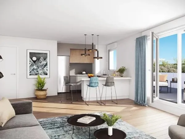 Appartement 2 pièces 45 m²