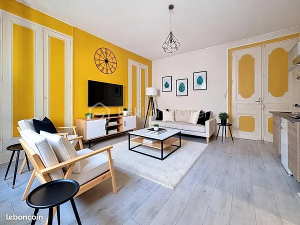 Studio 1 pièce 26 m²