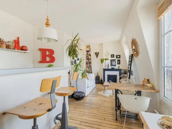 Appartement T2, 34 m², Paris 20e