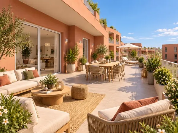 EXCEPTIONNEL DERNIER ETAGE 3P DE 75M² AVEC 103M² DE TERRASSE