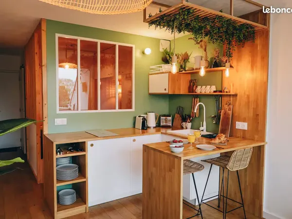 Vente appartement meublé avec terrasse & garage - 100m Plage des Minimes