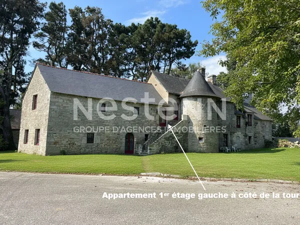 Appartement à louer au sein d'un ancien manoir rénové