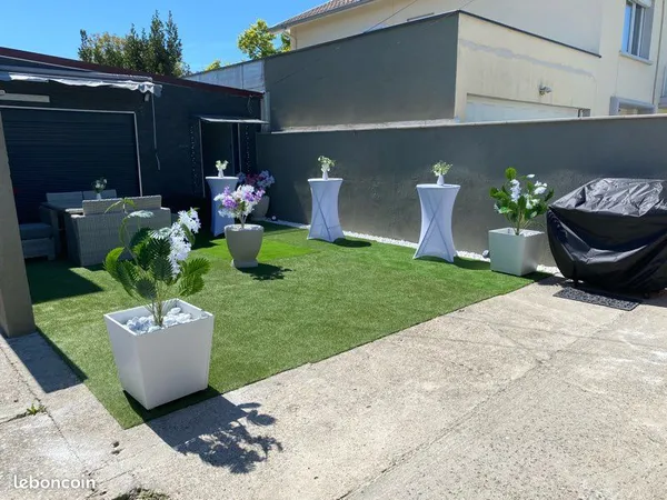 Pavillon dans villa avec terrasse depaysement total