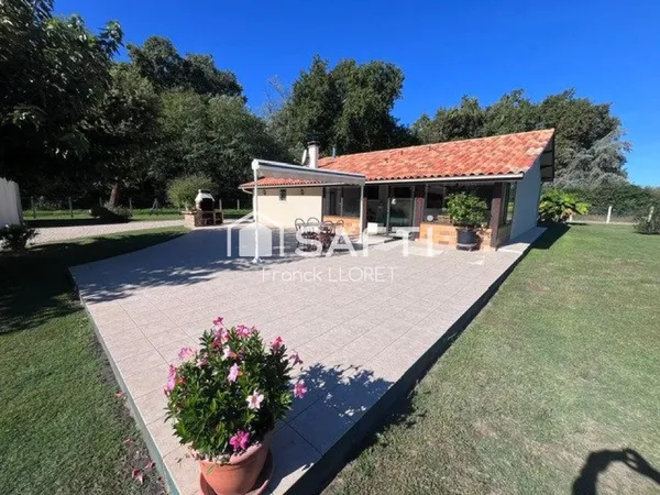 Maison 115m², 3 ch, garage 50m², terrain 3336m²