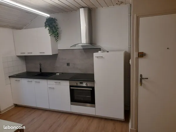 Beau F2 rénové 38 m² + garage 20 m² - Chamalières - Très lumineux