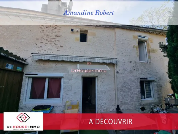 Maison de 90 m² bourg St Aubin de Lanquais
