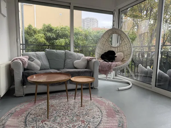 Chambre meublée La Défense, jardin,  RER A