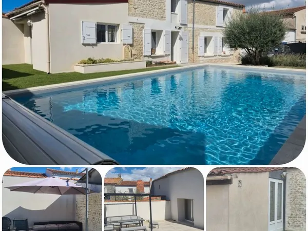 Longère 127m2 avec piscine + T2 indépendant - 380 000