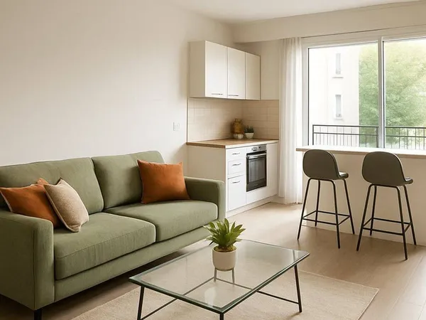 Appartement 2 pièces 37 m²