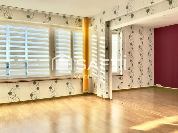 72 m² lumineux avec ascenseur - fort potentiel