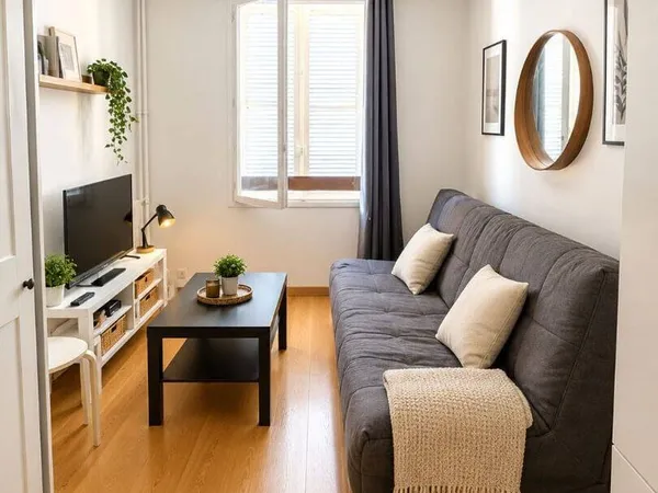 Studio 1 pièce 19 m²