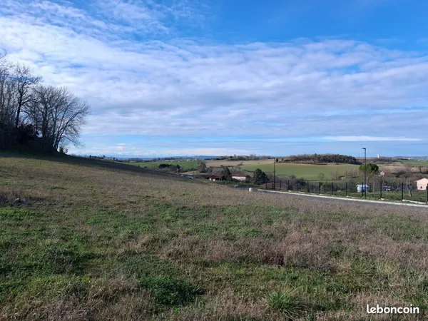 Saint Germier, terrain viabilisé 1000 m²