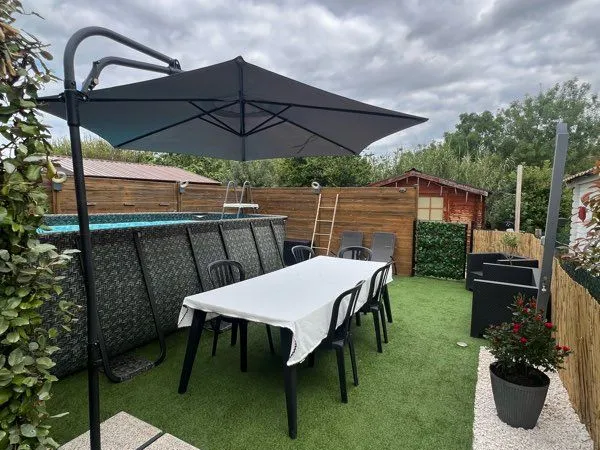 Maison T3 avec jardin et piscine