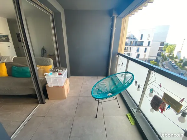 T2 Montaudran - Proche Airbus & Halle des Machines - Balcon 7m²