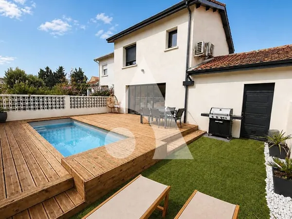Maison Agde T4+Piscine +Garage