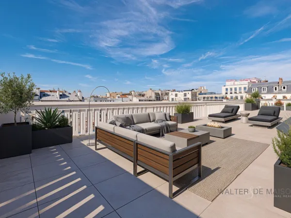 Appartement neuf 4 pièces 144 m² + rooftop 141 m² & terrasse 12