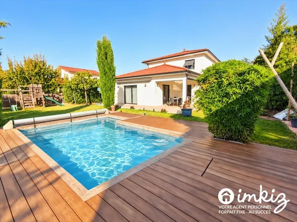 Maison 2016, DPE A, 145m², piscine, terrain 760m²
