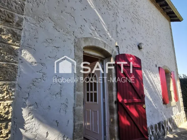 Belle maison en pierre sans travaux, 3 chambres dont 1 RDC