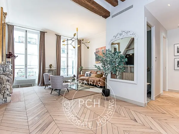 4 pièces meublé, 6e arrondissement