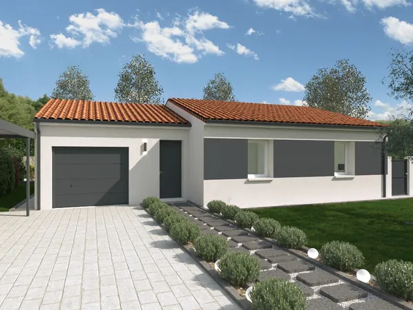 Terrain + maison 87 m²