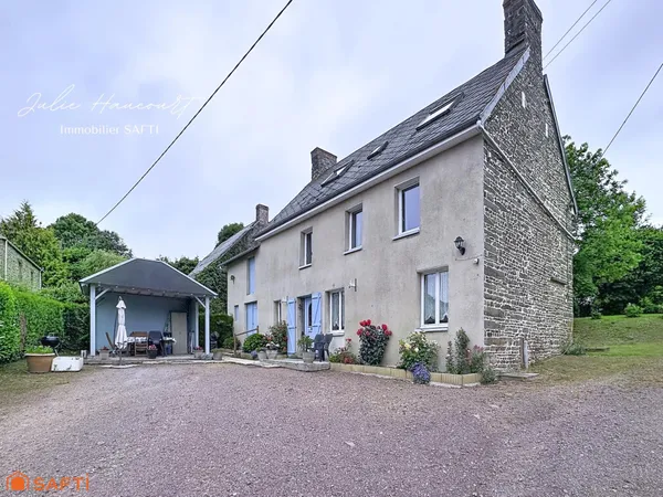 Maison 123 m² - 5 chambres - Terrain 3 392 m²