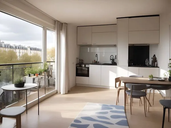 Appartement 1 pièce 38 m²