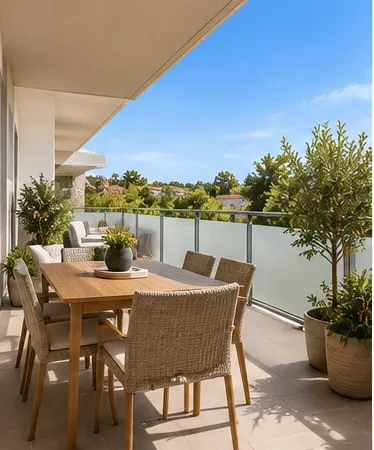 Appartement 2 pièces 39 m²