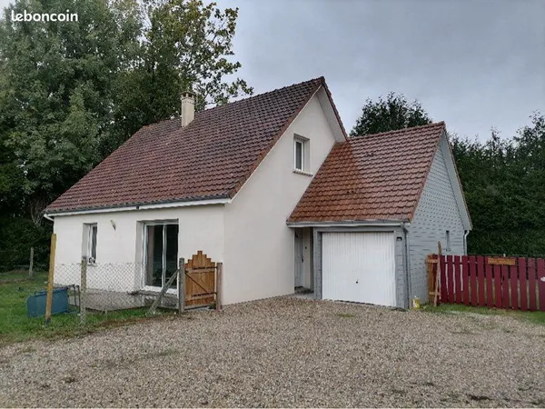 À LOUER maison 110 m2, 4 ch., terrain 750 m2