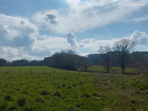 TERRAIN 1 241 m² VIABILISÉ + PERMIS ACCORDÉ, 15 000 (au lieu de 23 000 )