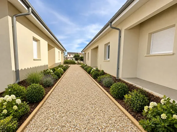 Maison neuve 3 pièces Résidence sécurisée et fermée