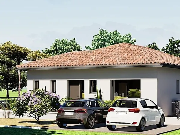 Projet de construction d'une maison 104.27 m² avec terrain à MOUGUERRE (64)