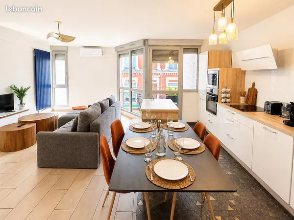 Appartement 68m² Villeurbanne Charpennes